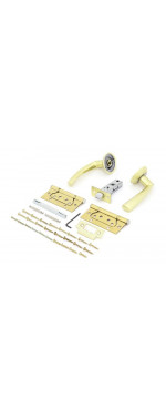 Комплект для двери Фабрика замков FZ SET 03-C 100 2H SG, Матовое золото
