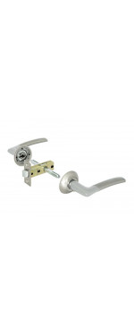 Комплект для двери Фабрика замков FZ SET 01-C 100 2H SN, Матовый никель
