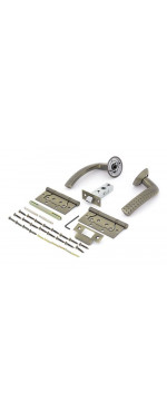 Комплект для двери Фабрика замков FZ SET 04-C 100 2H AB, Античная бронза