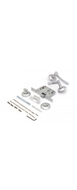 Комплект для двери Фабрика замков FZ SET 10L 170 BK CP, Хром