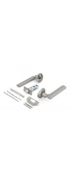 Комплект для двери Фабрика замков FZ SET 19L 100 GF, Графит