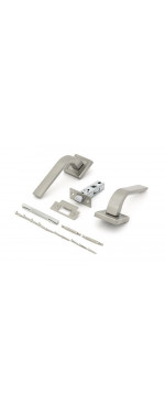 Комплект для двери Фабрика замков FZ SET 22L 100 SN, Матовый никель