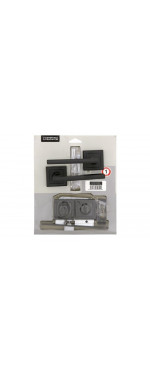 Комплект для двери Фабрика замков FZ SET 25L 170 BK BP, Черный