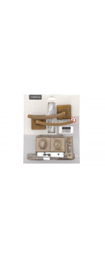 Комплект для двери Фабрика замков FZ SET 27L 170 BK COFFEE, Coffee