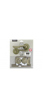 Комплект для двери Фабрика замков FZ SET 17L 170 BK AB, Античная бронза