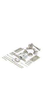 Комплект для двери Фабрика замков FZ SET 03-C 170 2H BK SN, Матовый никель