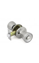 Ручка защелка Фабрика замков FZ 7072E SN BK