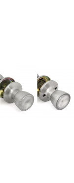 Ручка защелка Фабрика замков FZ 7072E SN PS, Матовый никель