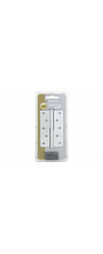 Петля дверная Palladium N 613-5" PC левая, Перламутровый хром