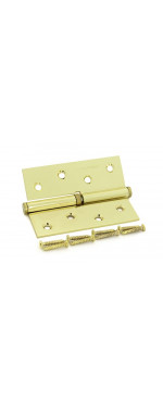 Петля дверная Palladium N 613-S-4" (K) PB правая, Золото