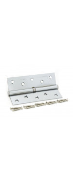 Петля дверная Palladium N 613-S-5" (K) CP левая, Хром