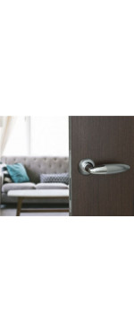 Дверная ручка Palladium Arno SC/CP, Матовый хром