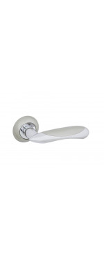 Дверная ручка Palladium Ariel SN/CP, Матовый никель