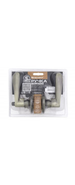 Ручка защелка Palladium 3901 AB BK, Античная бронза