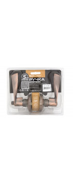 Ручка защелка Palladium 853 AC BK, Античная медь