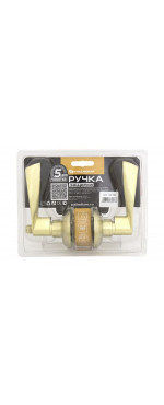 Ручка защелка Palladium 853 SB BK, Матовое золото