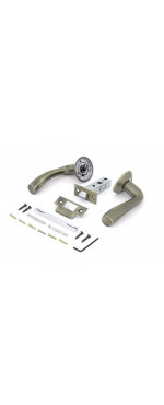 Комплект для двери Фабрика замков FZ SET 02L 100 AB, Античная бронза