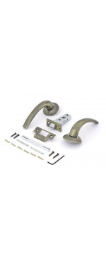 Комплект для двери Фабрика замков FZ SET 07L 100 AB, Античная бронза
