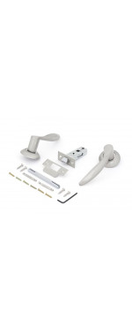 Комплект для двери Фабрика замков FZ SET 05L 100 SN, Матовый никель