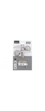 Комплект для двери Фабрика замков FZ SET 05L 100 SN, Матовый никель