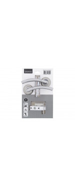 Комплект для двери Фабрика замков FZ SET 04L 100 SN/CP, Матовый никель