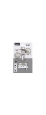 Комплект для двери Фабрика замков FZ SET 03L 100 SN/CP, Матовый никель