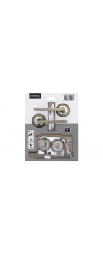 Комплект для двери Фабрика замков FZ SET 01L 170 BK AB, Античная бронза