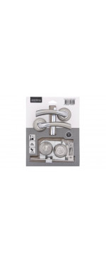 Комплект для двери Фабрика замков FZ SET 02L 170 SN/CP, Матовый никель
