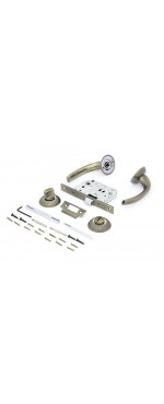 Комплект для двери Фабрика замков FZ SET 07L 170 BK AB, Античная бронза