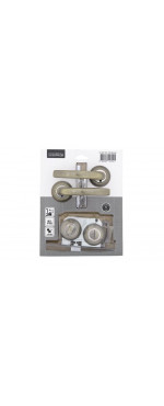 Комплект для двери Фабрика замков FZ SET 07L 170 BK AB, Античная бронза