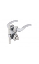 Комплект для двери Фабрика замков FZ SET 04L 170 BK SN/CP