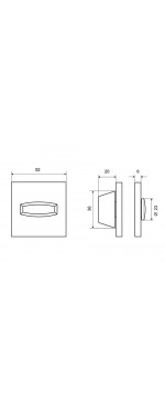 Накладка фиксатор Palladium Z 220 BK GF, Графит