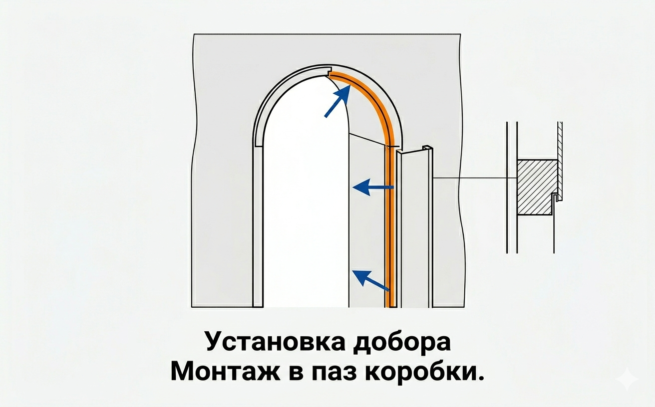 Сверление отверстия под петлю в коробке